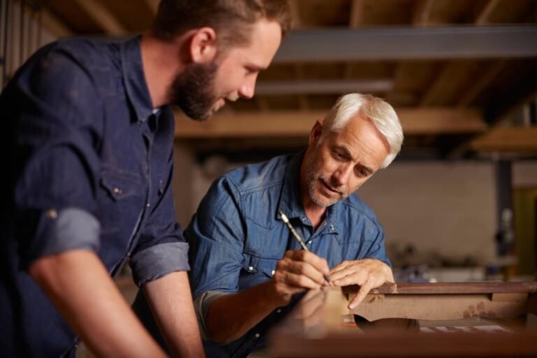 Apprentissage de la menuiserie