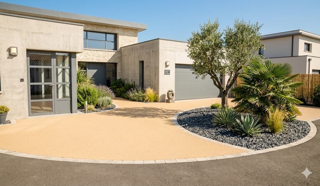 Beton desactive villa