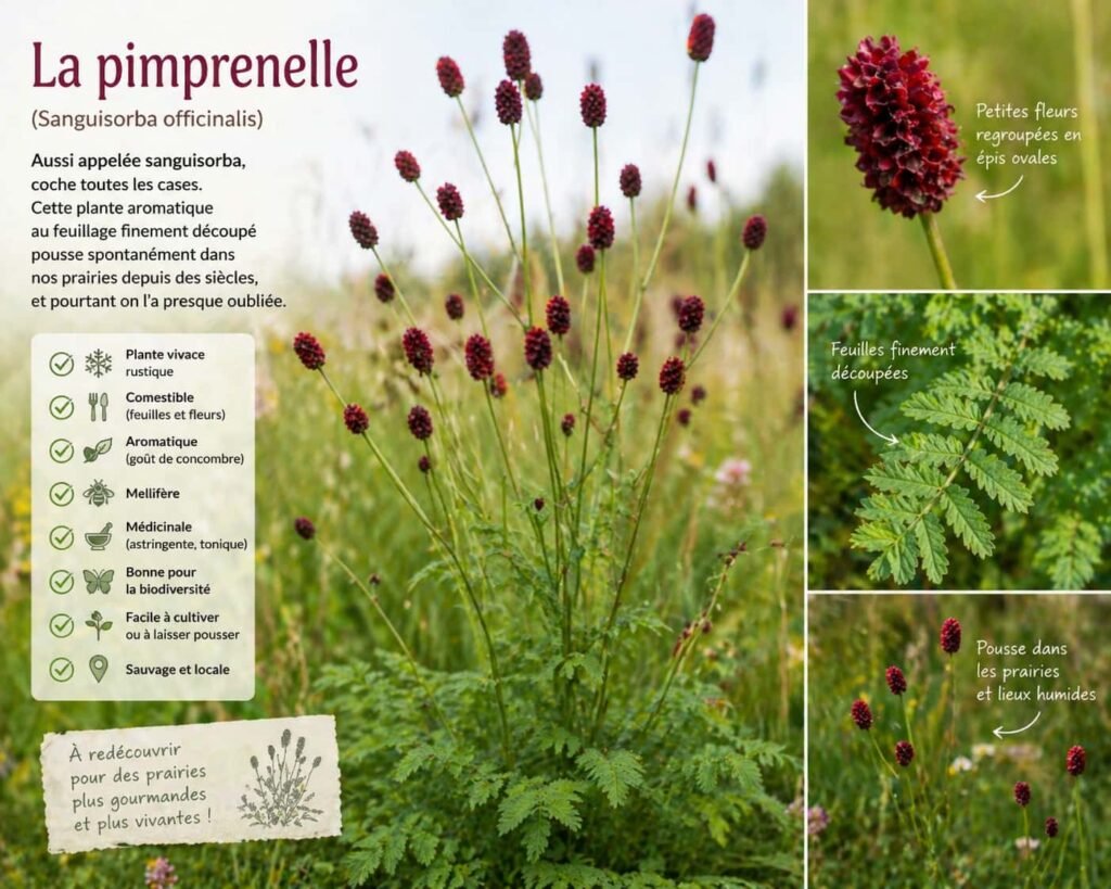 La pimprenelle