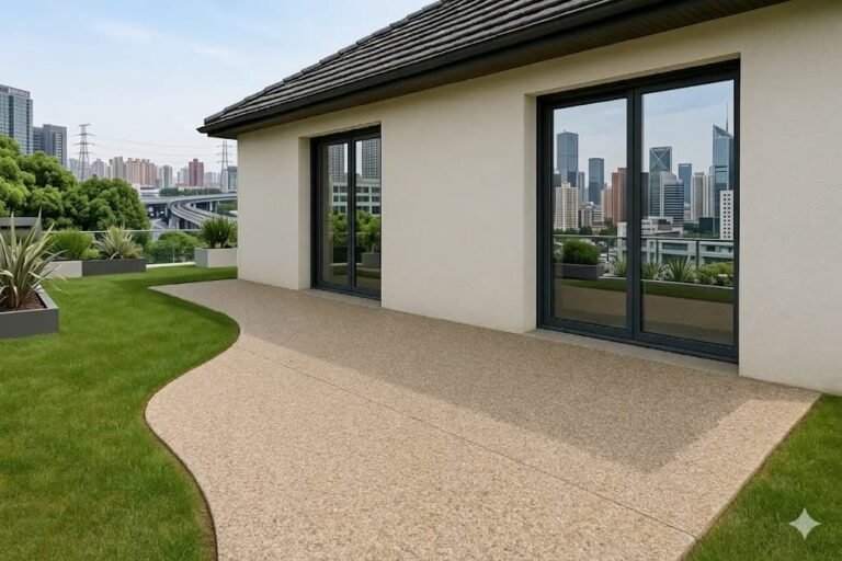 Beton desactive maison