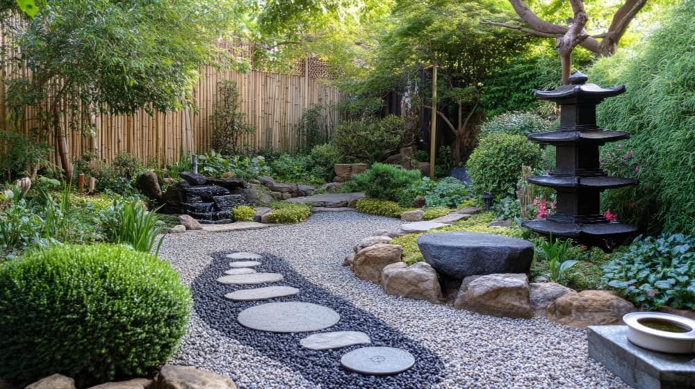 Design paysager de jardin Zen