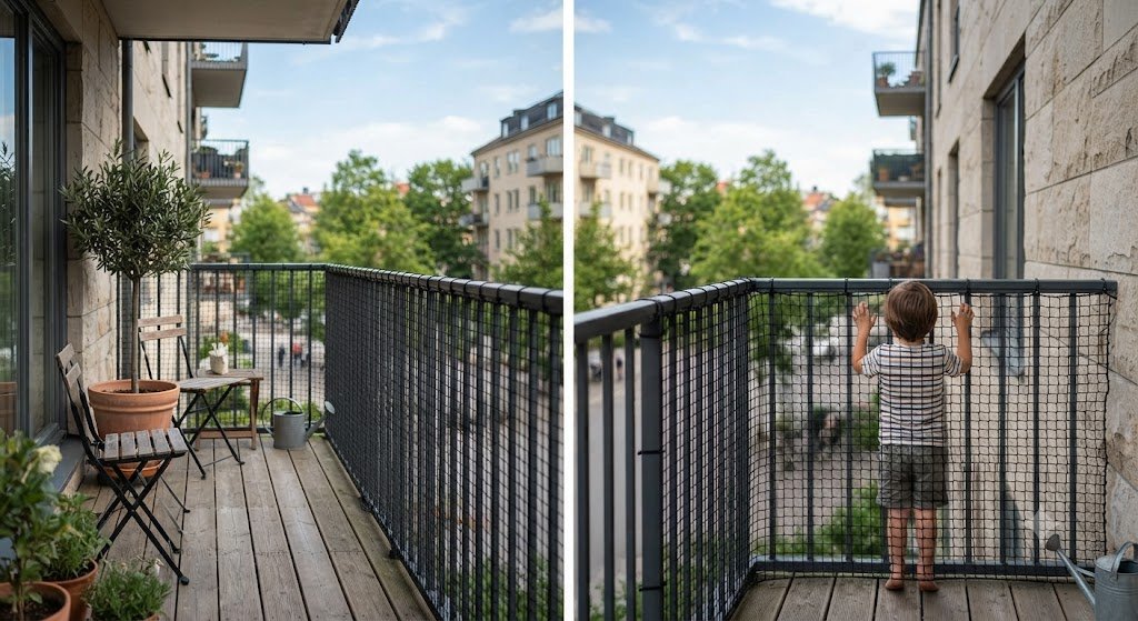 Filet grade corps balcon