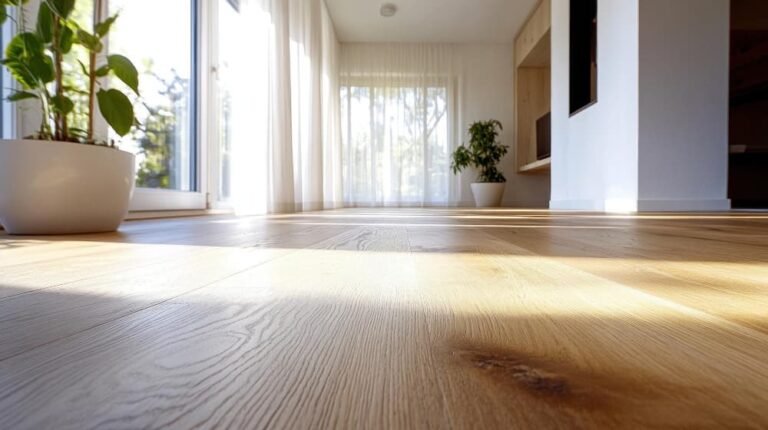 Sol salon dans une maison