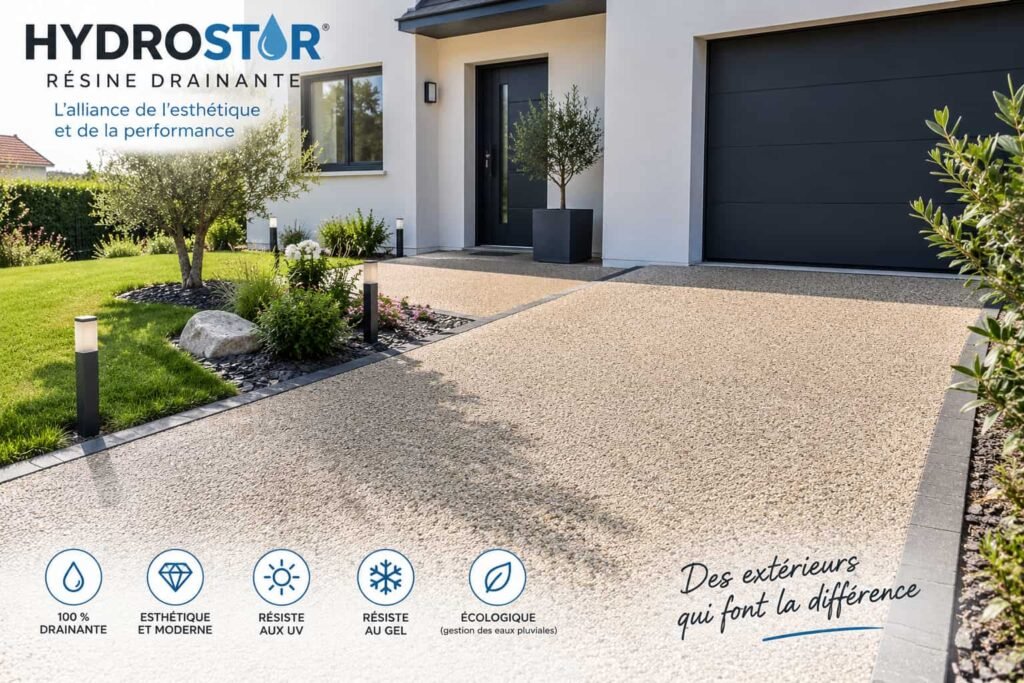 Hydrostar resine drainante