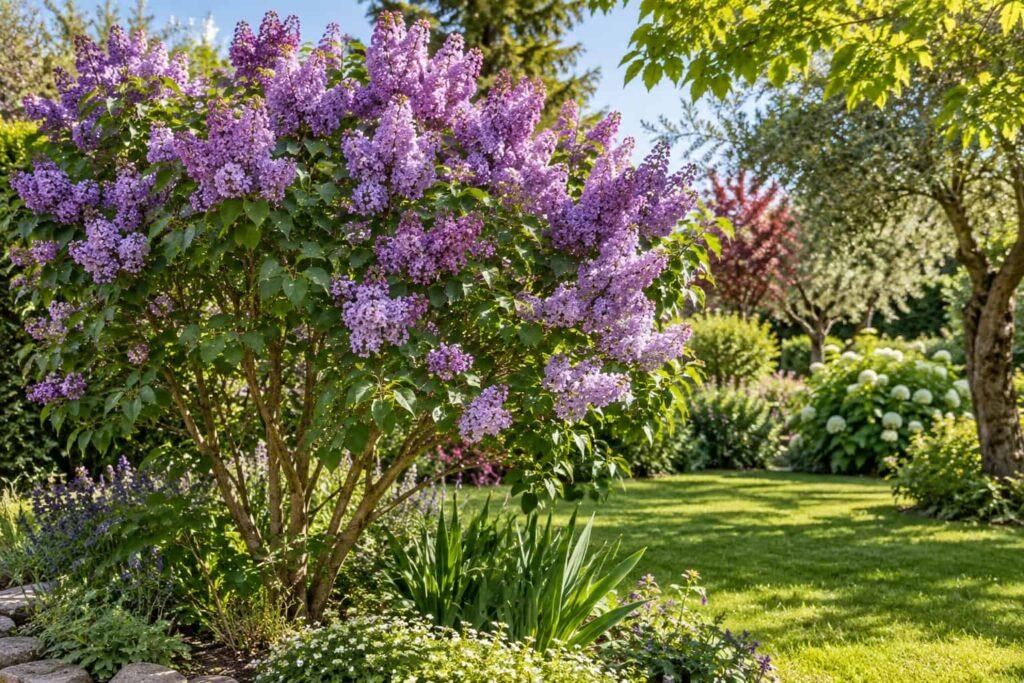 Joli lilas fleuri